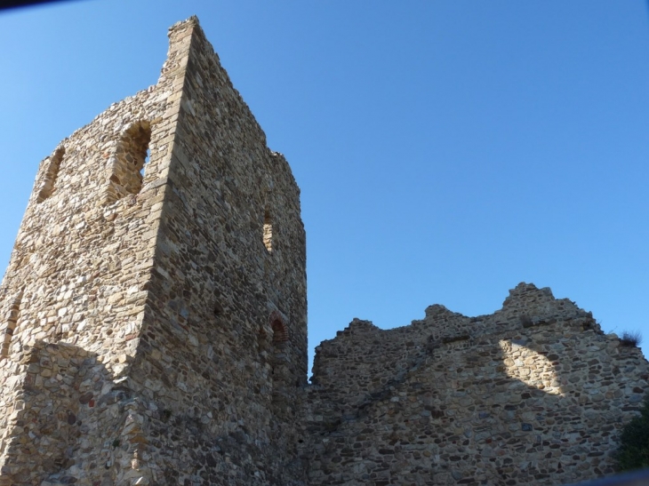 Ruines du chateau du XI-XVII siècle - Grimaud