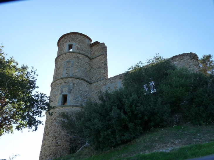 Ruines du chateau du XI-XVII siècle - Grimaud