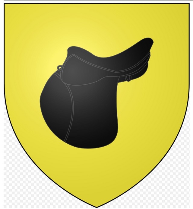 Le blason de la commune - La Celle