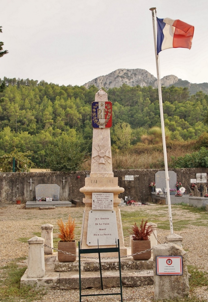 Monument-aux-Morts - La Celle