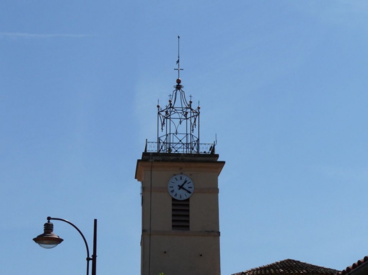 Le clocher de l'église - La Crau