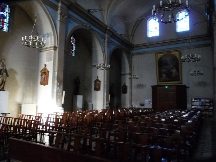 Dans l'église Saint Clément - La Garde-Freinet