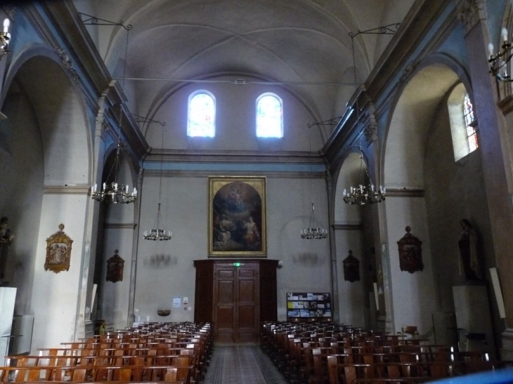 Dans l'église Saint Clément - La Garde-Freinet