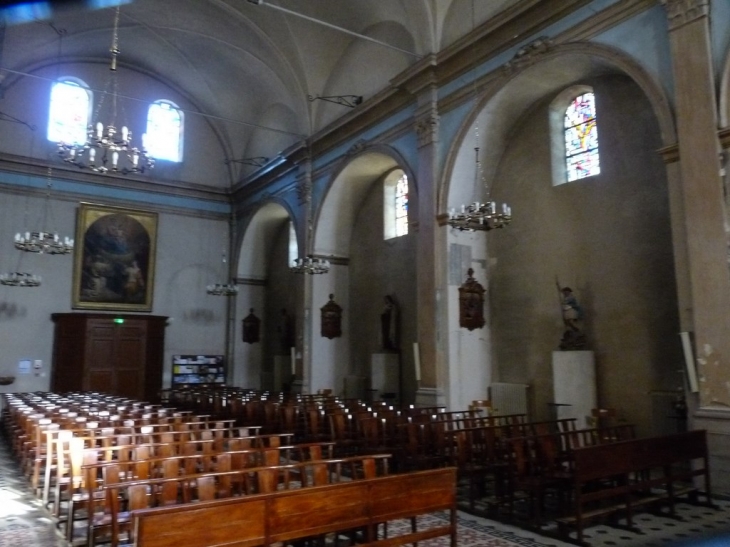 Dans l'église Saint Clément - La Garde-Freinet