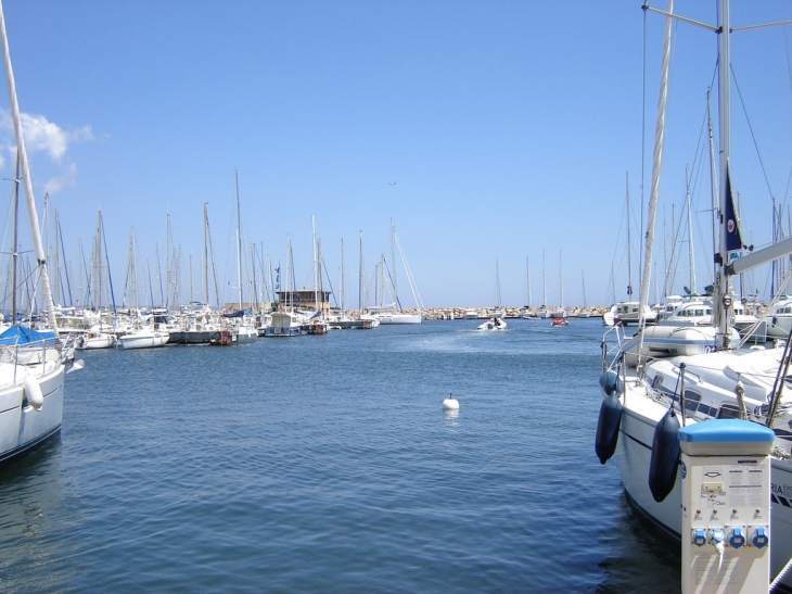 A l'intérieur du port - La Londe-les-Maures