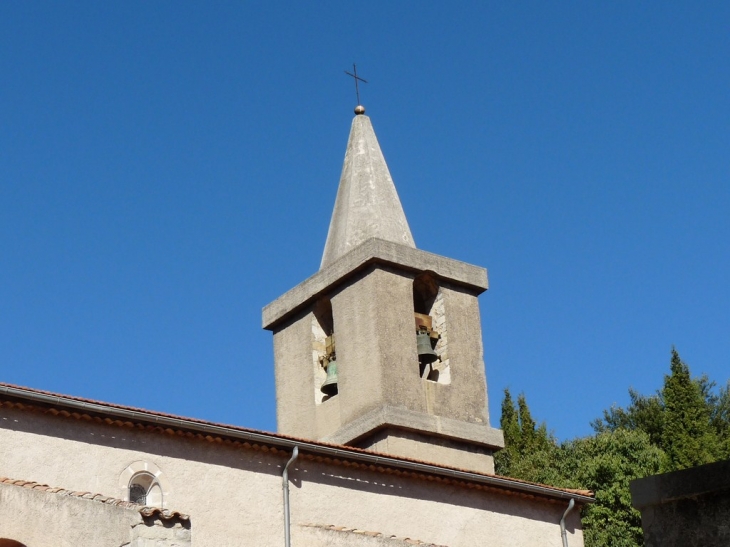 Le clocher de St Sauveur - La Roquebrussanne