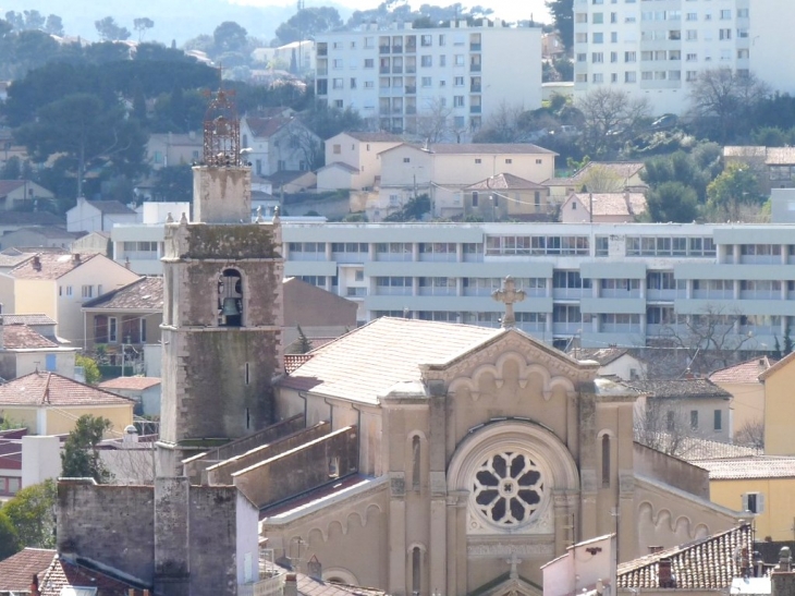 Du pont levant , vue sur la ville - La Seyne-sur-Mer