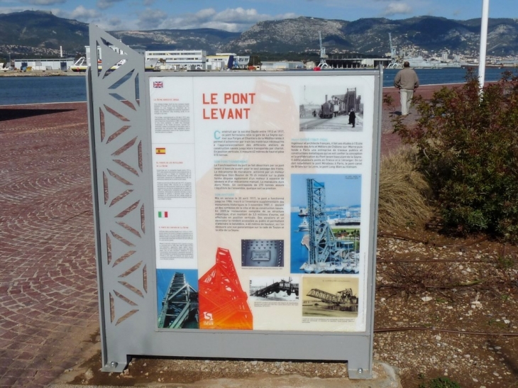 Le pont levant - La Seyne-sur-Mer