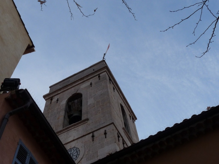 Le clocher de l'église Saint Jean - La Valette-du-Var