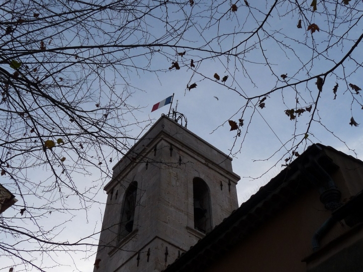 Le clocher de l'église Saint Jean - La Valette-du-Var