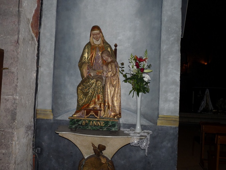 A l'intérieur de l'église Saint Jean - La Valette-du-Var