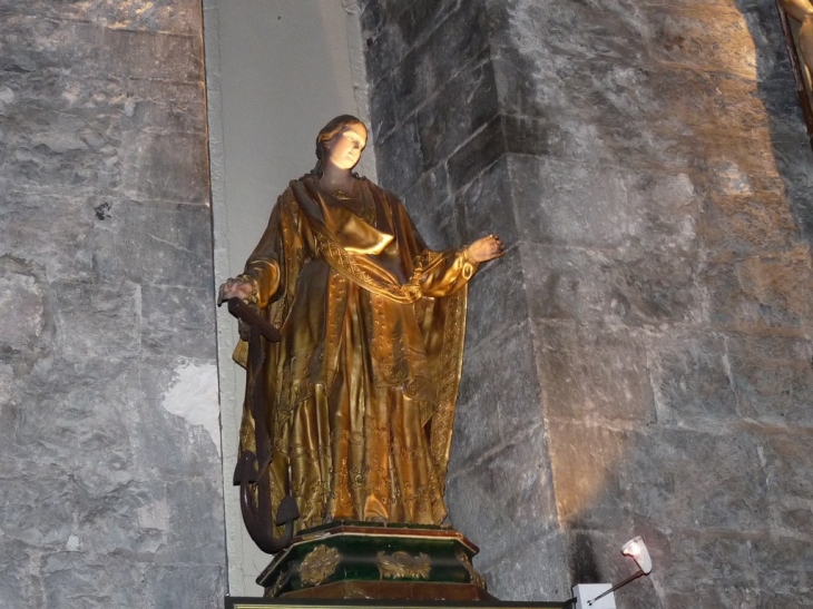 A l'intérieur de l'église Saint Jean - La Valette-du-Var