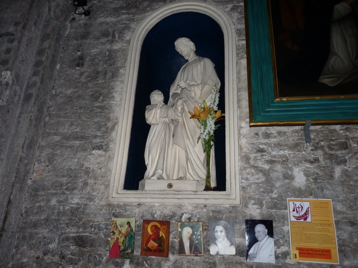 A l'intérieur de l'église Saint Jean - La Valette-du-Var