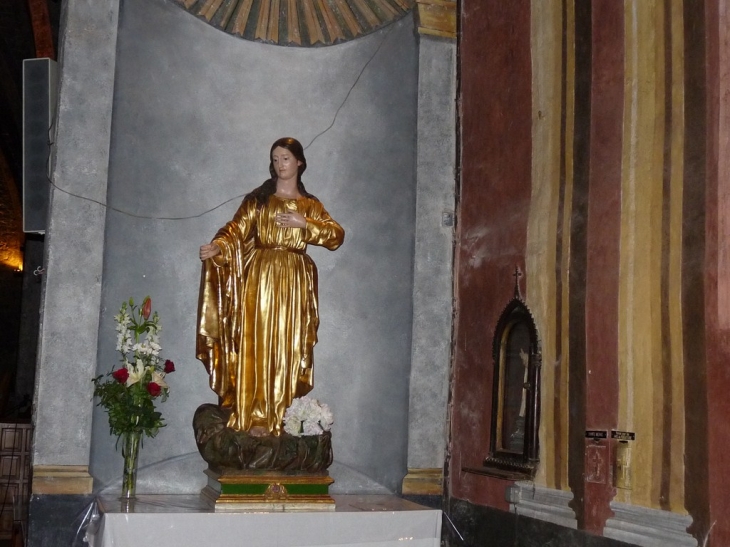 A l'intérieur de l'église Saint Jean - La Valette-du-Var