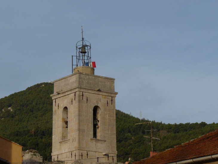 Le clocher de l'église Saint Jean - La Valette-du-Var