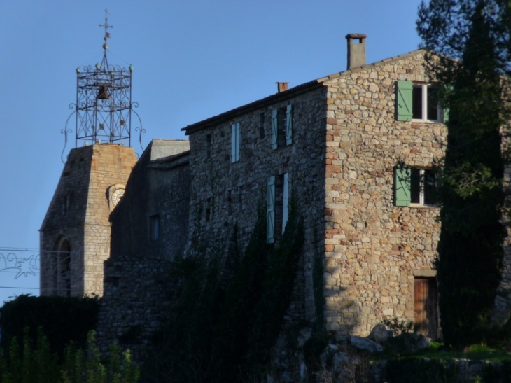 Le clocher du vieux village - Le Cannet-des-Maures