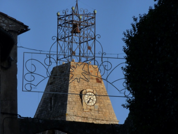 Le clocher de l'église - Le Cannet-des-Maures