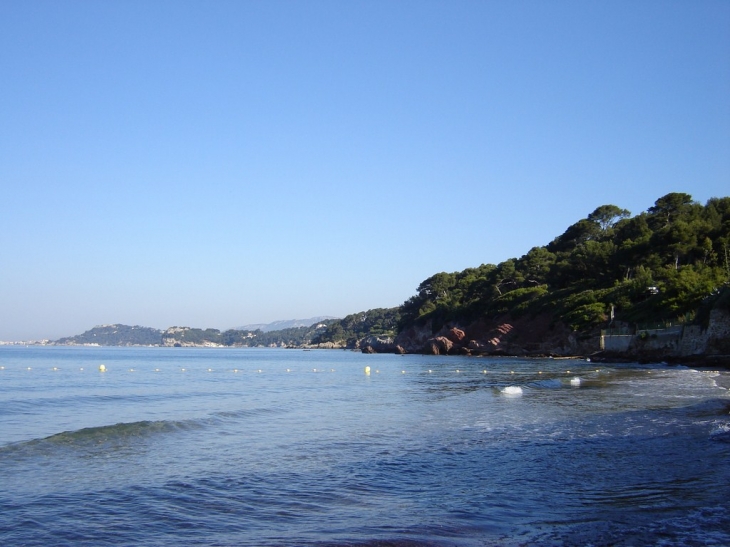 La plage de la Garonne - Le Pradet