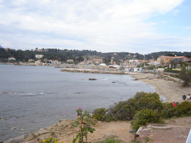 La plage de la Garonne - Le Pradet