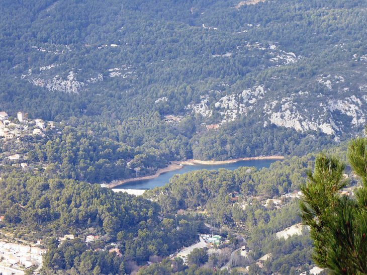 Vue du mont Faron - Le Revest-les-Eaux