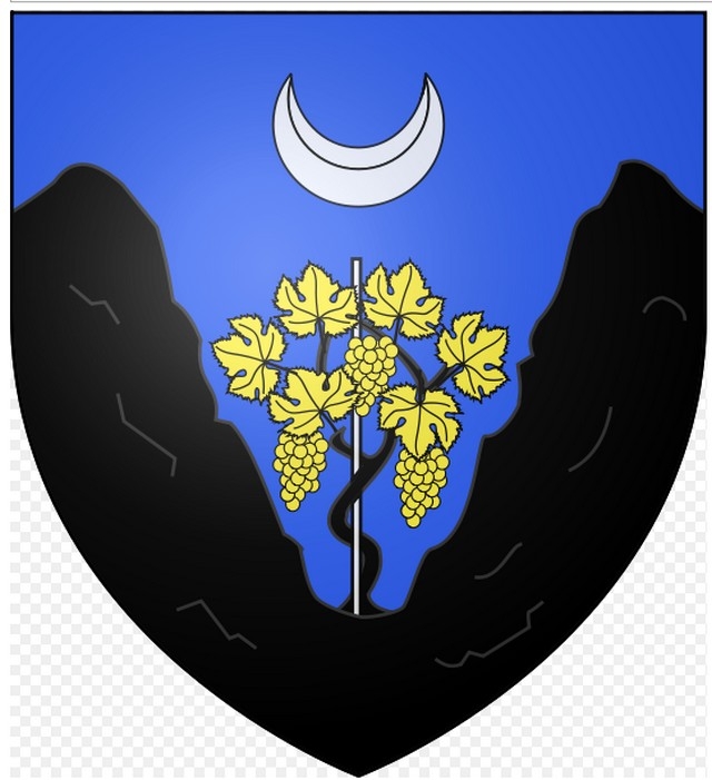 Le blason de la commune - Le Val