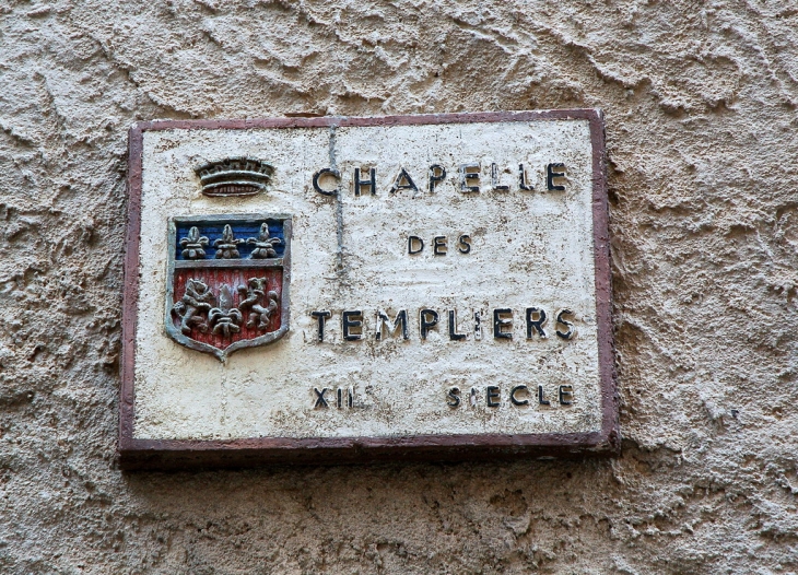 Ici vécurent des Templiers - Lorgues