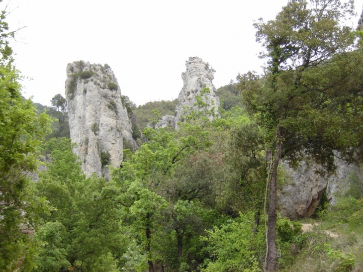 Les aiguilles de Valbelle - Méounes-lès-Montrieux