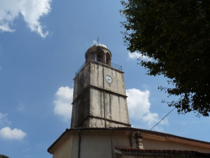 Le clocher de l'église - Méounes-lès-Montrieux