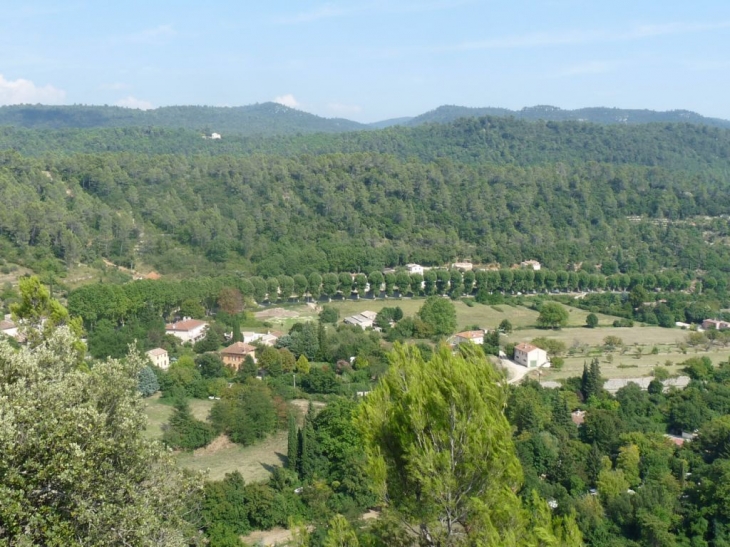 Vue du calvaire - Méounes-lès-Montrieux