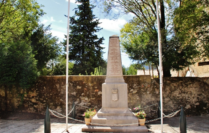 Monument-aux-Morts - Méounes-lès-Montrieux