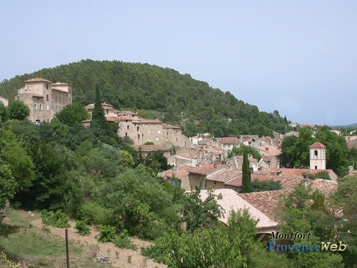 Vue de Montfort sur Argens - Montfort-sur-Argens