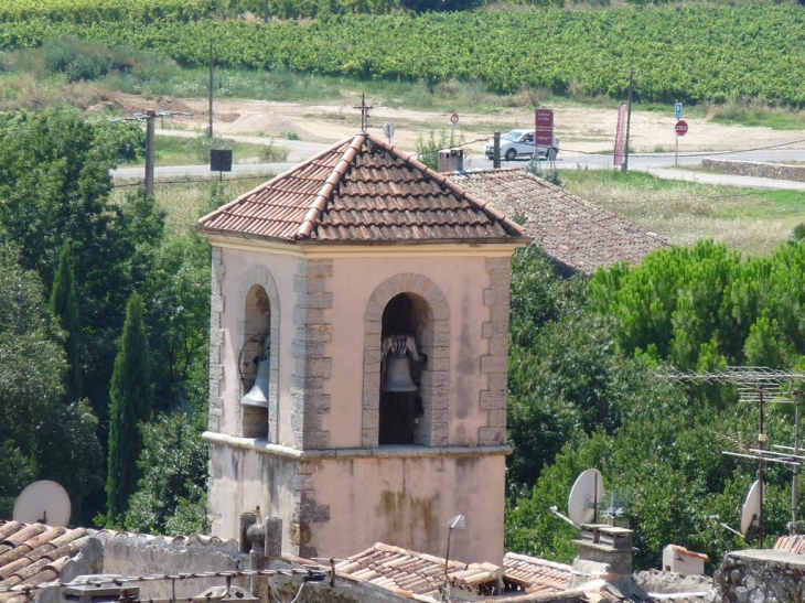 Le clocher de l'église - Montfort-sur-Argens