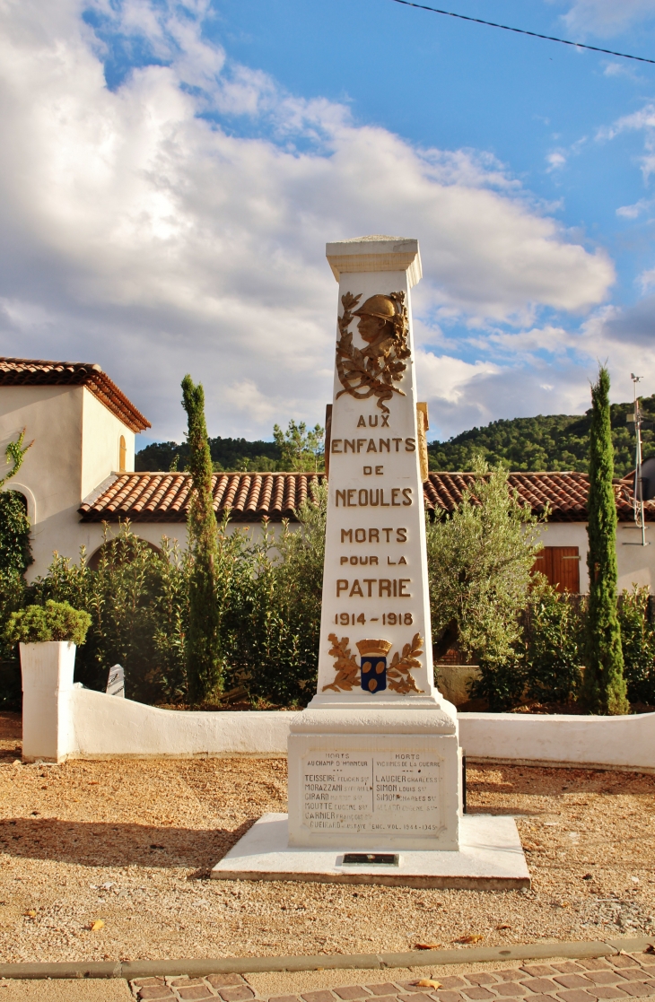 Monument-aux-Morts - Néoules