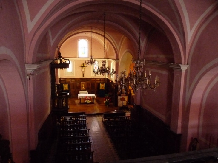 L'intérieur de l'église Saint Martin - Plan-de-la-Tour