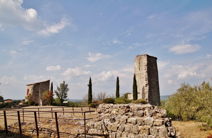 Ruines du Château - Pontevès