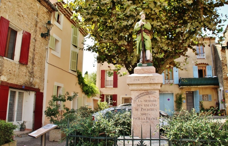 Monument-aux-Morts - Pourcieux