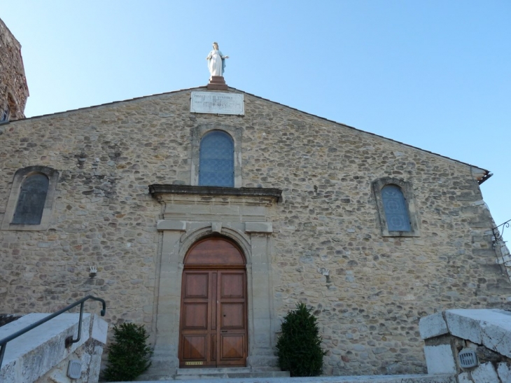 L'eglise Notre Dame de l'assomption - Pourrières