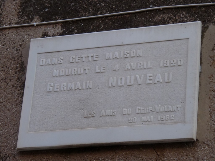 Maison natale de Germain Nouveau - Pourrières