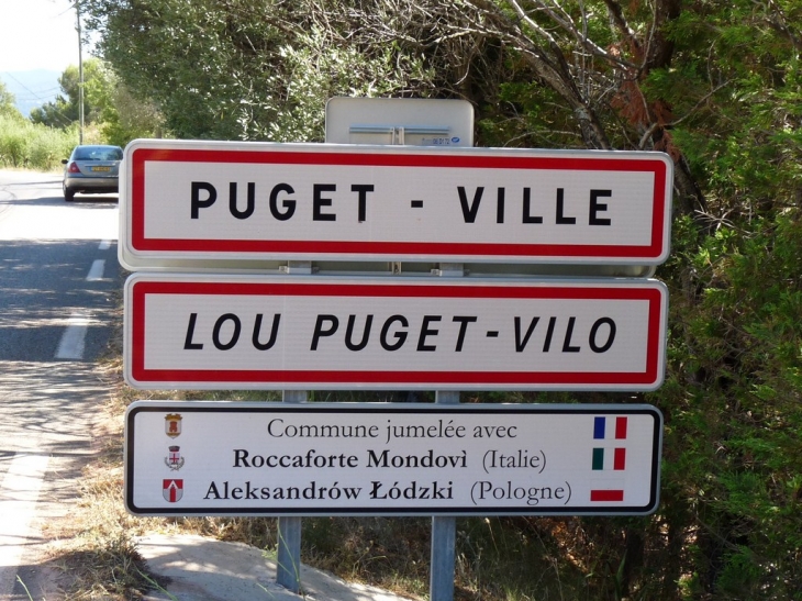 La commune - Puget-Ville