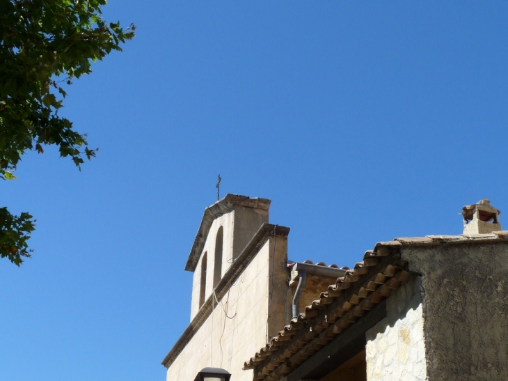 Le clocher de l'église - Rocbaron