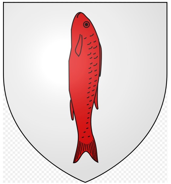 Le blason de la commune - Rougiers