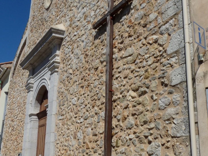 L'église Saint Sébastien - Rougiers