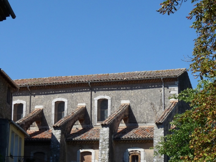 L'église Saint Sébastien - Rougiers