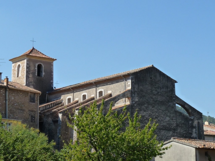 L'église Saint Sébastien - Rougiers