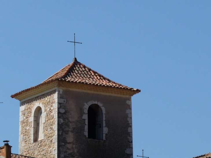 L'église Saint Sébastien - Rougiers