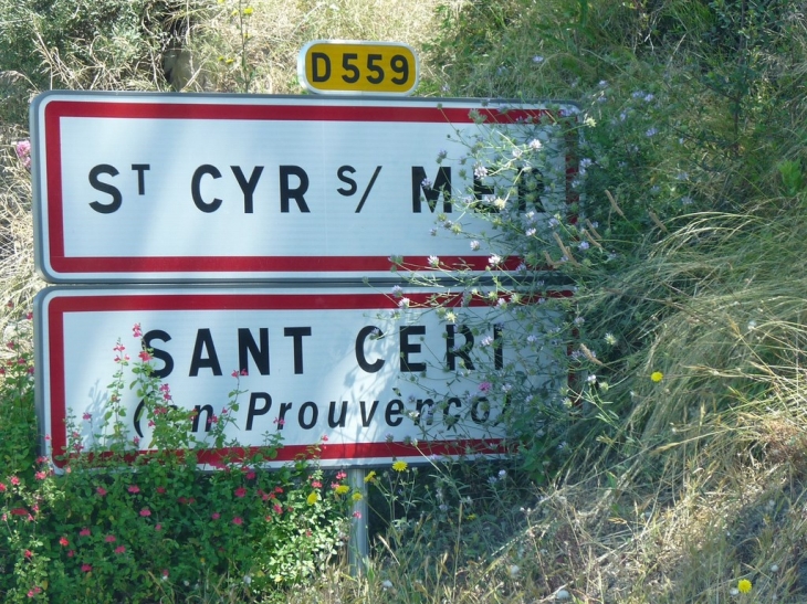 La commune - Saint-Cyr-sur-Mer