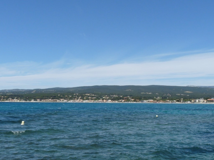 La baie des Lecques vue de La Madrague - Saint-Cyr-sur-Mer