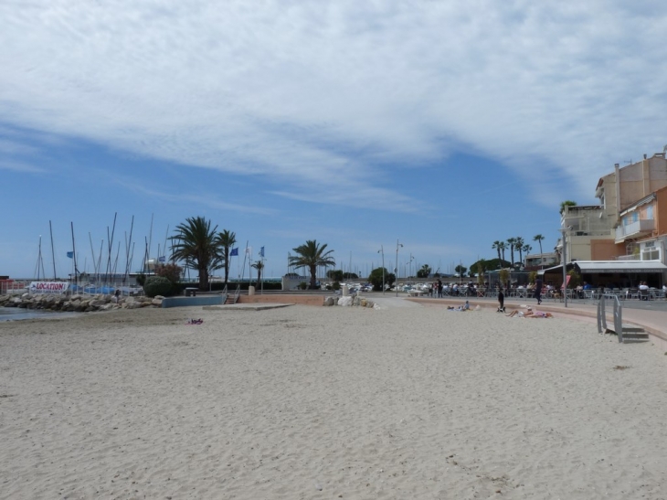 La plage des Lecques - Saint-Cyr-sur-Mer