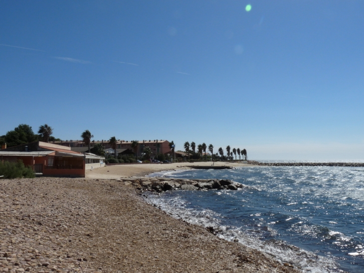 La plage de Sainte Asile - Saint-Mandrier-sur-Mer