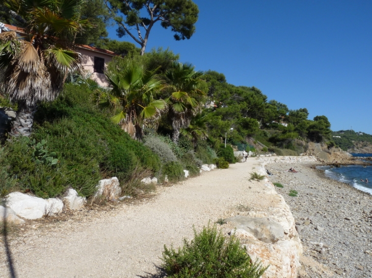 La plage de la Coudoulière - Saint-Mandrier-sur-Mer